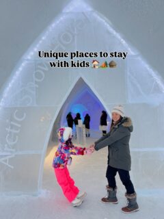 One of my favorite things about traveling with kids is choosing places that become part of the experience— not just somewhere to sleep.

Swipe through for some of our most unforgettable stays 👇

❄️ @ArcticSnowHotel – Rovaniemi, Finland
Sleeping in an ice room, wrapped in thermal sleeping bags, chasing northern lights, and meeting Santa nearby — a once-in-a-lifetime experience.

🐚 Casa Caracol – Isla Mujeres, Mexico
Set against the Caribbean Sea, this quirky shellhouse is designed for modern-day mermaids looking for something different. I booked this place for my 40th birthday and had a blast enjoying island time with my family.

🌲 @Treehotel – Harads, Sweden
Suspended in the forest are a series of treehouses reached by ladders and bridges. We stayed in the UFO shuttle but there’s also the glass house and nest. Nature, imagination, and adventure rolled into one.

🌿 @Tapasoli – Xilitla, Mexico
Sleeping in hobbit-style burrows tucked into the jungle overlooking the valley transported us to Hobbiton. 🌳✨ This is one of those places where imagination runs wild.

🎭 Muralla Roja – Calpe, Spain
Playful, bold, and totally unexpected. Staying at this Squid Game apartment made our time in Calpe extra memorable — my kid LOVES when accommodations feel like an experience.

🏔️ Yurt camp — Issyk Kul, Kyrgyzstan
Sleeping on the floor, learning about nomadic life, and waking up to mountain views. One of the most grounding experiences you can have as a family.

⛺ @CampingPehoe — Torres del Paine, Chile
Wild landscapes, cozy beds, and fires under the stars. Proof that adventure and comfort can coexist — even in remote Patagonia.

♨️ @Hakonetenyu Ryokan Hotel – Hakone, Japan
Tatami mats, futons, onsen baths, and the calmest atmosphere imaginable. A beautiful introduction to Japanese culture and mindful living — even with kids.

Which one would your kids choose? 💭✨

Unique hotels | unique stays | family travel | travel with kids | digital nomad family | digital nomad life #uniquestays #kidfriendlystays