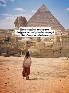 If you want to turn your love for travel into your job too, here’s where you begin

🌎Start sharing your travel stories (even if no one is watching yet) 

🌎Take a course or learn all you can about the craft

🌎Be helpful, be human, be consistent 

🌎Build multiple income streams slowly 

🌎Don’t wait for it to be perfect — just start

Pssst....Comment BLOG to get a link to my guide on how to become a travel blogger!

Follow me for more tips on how to live a digital nomad life and travel with your family! 🌏 

 #travelfamily #livingabroad #worldschooling #familytravel #learningeverywhere #travelwithkids #digitalnomadfamily #familytravel #travelblogging