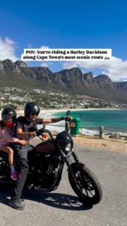 Have you ever dreamt of riding a Harley Davidson? 🏍️Alberto has always wanted to ride one, and he misses the scooter he had for years in Spain, so I gifted him a Harley ride for the day!

Of course he had to take it for a spin along the most scenic route in Cape Town: the loop around Cape Point. It’s our favorite drive in the city and we highly recommend making these stops along the way:

🏄🏻Muizenberg for the colorful houses
🎭Kalk Bay for the market and artsy stores
🐧Boulders Beach to see penguins
⛰️Cape of Good Hope 
🎣Hout Bay for fish & chips
🌊Noordhoek beach for the views
🚙Chapmans’ Peak drive (our favorite part)
🐚Camps Bay 

💲The Harley rental from @leatherandchrome cost US$130 for the day. They threw in helmets for us for free. 

👋Hi! I’m Nellie, a travel writer and adventurous mum. I share all I’ve learned about digital nomad family travel here. So glad you’re here! 🌏

harley in cape town | cape town motorbike | cape town day trip | cape town scenic route | cape point | south africa travel | chapmans peak | cape town road trip #harleyrental #capetownroadtrip
