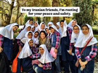 Thinking of Iran tonight. 
Of all the people I’ve met in my travels, the Iranians are the most welcoming, kind and caring. 

I traveled Iran in 2014 and lost count of the number of people who stopped me on the streets to welcome me to their country, who invited me to join them for tea in the park and even share meals with them in their homes. I will never forget the kindness given so freely. 

The Iranian people deserve safety and peace, and I hope this revolution can give them the freedom to choose their own path, without foreign powers influencing events from behind the scenes.

With reports of thousands of lives lost during the current blackout, it’s more important than ever to give them a voice when they don’t have one.

Freedom for the Iranian people ❤️ #freeiran