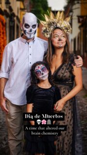 Feliz Dia de Muertos! 💀 We’ve celebrated the Day of the Dead in different parts of Mexico and loved this time of the year. Here are some things to know about celebrating Day of the Dead in Mexico:

💀 Day of the Dead is NOT Halloween!

Deeply rooted in indigenous traditions, the Day of the Dead is a celebration that honors deceased loved ones and reflects a belief in the continuity of life and death. It has a strong connection to pre-Columbian cultures like the Aztecs, Maya, and Purépecha.

💀 Dress Appropriately for Day of the Dead 

Please leave your sexy nurse or superhero costumes at home! Most people wear black dresses or simple floral dresses. You can find beautiful Mexican embroidered dresses in local markets for cheap (US$10-15).

💀 Be Respectful at Cemeteries

During Dia de Metros, cemeteries are filled with people gathering, singing and celebrating their departed loved ones. The atmosphere is incredible: people huddle in blankets, sipping tequila, and telling stories amidst candlelight and burning incense. Please be mindful and aware that people are honoring their dead loved ones.

💀 Get Your Face Painted

It’s local custom to get your face painted for Dia de Metros, it’s not rude/disrespectful. There are tons of makeup artists with temporary stands in the main squares of the cities and some outside the cemeteries. A face paint usually costs around 100 – 150 MXN ($5-7.5) and takes 10-20 minutes.

💀 Great Fun for Kids

If you’re thinking of bringing your kids to celebrate Day of the Dead in Mexico, I’d say hell yeah! It’s a fantastic celebration for kids — the colorful decorations, alebrije animals, papel picado and altars will appeal to the little ones and the carnival atmosphere gets kids of any age excited. Let’s not forget that they get to dress in Mexican traditional wear and get their faces painted!

Dia de muertos | day of the dead | mexican traditions | oaxaca mexico 
#diademuertos #dayofthedead #mexicotravel #mexicodayofthedead #mexicomagico #uniqueexperiences
