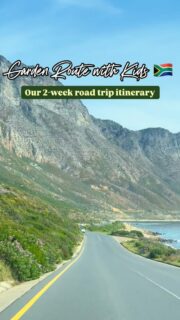Dramatic coastlines, wild beaches, wildlife encounters, and small-town charm — the Garden Route is one of South Africa’s most iconic road trips, and it’s perfectly suited for slow, family-friendly travel.

[⚠️ Comment GARDEN for a free link to my detailed Garden Route itinerary! 🚙✨]

Here’s our exact Garden Route itinerary:

Day 1–2: Gansbaai
🚗 Scenic drive from Cape Town 🌊 Walk the cliff paths overlooking the ocean 🐳 Whale watching (seasonal) 🏖 Quiet coves and tidal pools 🍽️ Fresh seafood with ocean views

Day 3–5: De Hoop Nature Reserve
🦓 Spot zebra, bontebok & ostrich roaming freely 🏝 Endless, untouched beaches 🚶 Coastal walks & dune hikes 🌅 Sunset views over the reserve 🌌 Starry skies and total digital detox vibes

Day 6–7: George
🏄🏻Go surfing at Victoria Baai
🌳See the Map of Africa viewpoint
🌉 Visit the Knysna Heads 🍴 Waterfront dining at Thesen Island

Day 8–9: Plettenberg Bay
🏖 Beach days and rock pools 🦭 Visit Robberg Nature Reserve 🦒 Family-friendly animal encounters nearby 🍦 Ice-cream stops and barefoot sunsets

Day 10–11: Addo Elephant National Park
🐘 Self-drive safari adventures 🌅 Early morning and sunset game drives 📸 Elephant sightings (almost guaranteed) 🔥 Campfire evenings under the stars

Day 12–14: Oudtshoorn
🕳 Explore the Cango Caves 🦩 Visit an ostrich farm 🏜 Scenic drives through the Klein Karoo 🌄 Mountain views and slow final days before heading back

💾 Save this itinerary for your next Garden Route road trip with kids!

👋 Hi! I’m Nellie, a travel writer and adventurous mum. I share all I’ve learned about digital nomad family travel here. So glad you’re here! 🌏 

garden route | garden route itinerary | garden route with kids | south africa road trip #gardenroute #southafricatravel #gardenrouteroadtrip #southafricawithkids #gardenroutewithkids